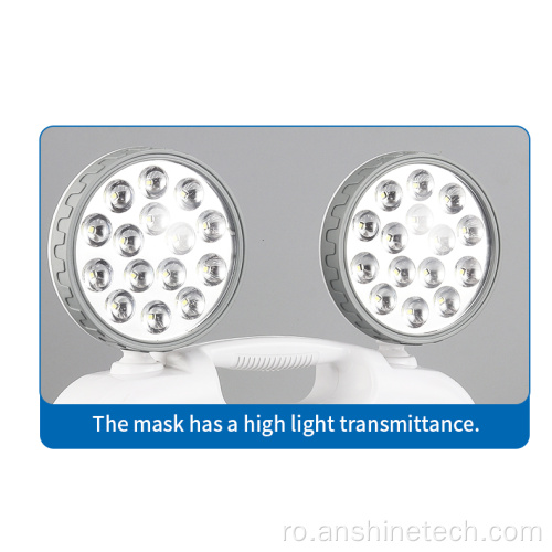 Lampă de urgență LED cu două capetele de înaltă luminozitate